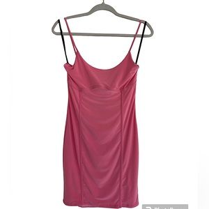 Pink L size of Saints 21 mini dress -NWT